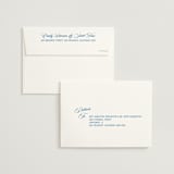 "Opening Titles" - Save the Dates in Lake by Robert and Stella - FREE Recipient Addressing
