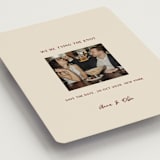 "Center Cut" - Save the Dates in Burgundy by Ani Somi - Detail