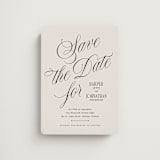 "Mirin" - Save the Dates in Linen by Kate Ahn - Magnet Front