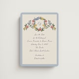 "A wedding in Low Country" - Save the Dates in Cornflower by Chris Griffith - Front
