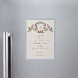 "A wedding in Low Country" - Save the Dates in Cornflower by Chris Griffith - Magnet Front