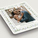 "Vintage Sketched" - Save the Dates in Wisteria by Jenna Holcomb - Detail