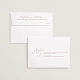 "Eloquent" - Save the Dates in Pearl by Jennifer Postorino - FREE Recipient Addressing