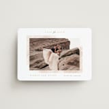 "Painterly Glow" - Save the Dates in Blush by Creo Study - Magnet Front