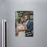 "All Four Corners" - Save the Dates in Cloud by Hooray Creative - Magnet Front