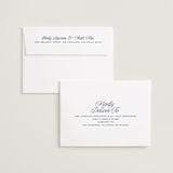 "All Four Corners" - Save the Dates in Cloud by Hooray Creative - FREE Recipient Addressing