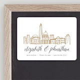 "Skyline - Washington DC" - Save the Dates in Gold Coast by Abby Munn - Front