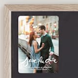 "Hand-Lettered" - Save the Dates in Lily by Dean Street - Front