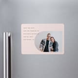 "Minimalist Pop" - Save the Dates in Blush by Katie Zimpel - Front