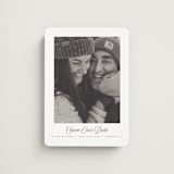 "Sweet" - Save the Dates in Snow by Angela Garrick - Magnet Front