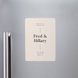 "No us without you" - Save the Dates in Ivory by Pati Cascino - Front