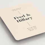 "No us without you" - Save the Dates in Ivory by Pati Cascino - Detail