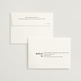 "No us without you" - Save the Dates in Ivory by Pati Cascino - FREE Recipient Addressing