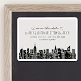 "Big City - New York City" - Save the Dates in Light Taupe by Hooray Creative - Front