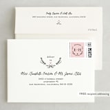 "Always" - Save the Dates in Blush by Susan Brown - FREE Recipient Addressing
