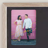"Signature" - Save the Dates in Antique by Jessica Williams - Front