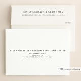 "Jotted" - Save the Dates in Golden by Ashley Hegarty - FREE Recipient Addressing