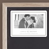 "Field" - Save the Dates in Umber by Megan Davis - Front