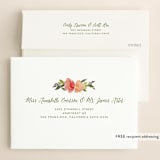 "Watercolor Floral" - Save the Dates in Rose by Yao Cheng Design - FREE Recipient Addressing