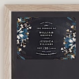 "Enchanting Plum" - Save the Dates in Navy by Phrosné Barwood - Front