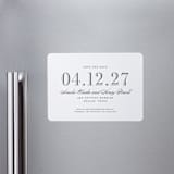 "Hepburn" - Save the Dates in Tuxedo by Megan Davis - Front