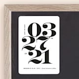 "A Date to Remember" - Save the Dates in Noir by Brooke Chandler - Front