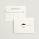 "Mountains" - Save the Dates in Ivory by Anastasia Makarova - FREE Recipient Addressing