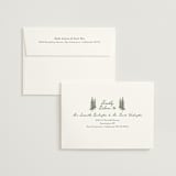 "Whispering Pines" - Save the Dates in Forest by Elly - FREE Recipient Addressing