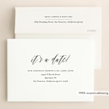 "Headed to Forever" - Save the Dates in Cloud by Susan Brown - FREE Recipient Addressing