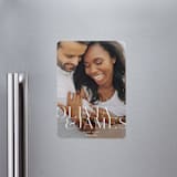 "This Couple" - Save the Dates in Pearl by Lauren Chism - Front