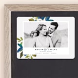 "Our Something Blue" - Save the Dates in Ocean by AK Graphics - Front