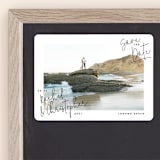 "hand-written" - Save the Dates in Ebony by Lindsay Stetson Thompson - Front