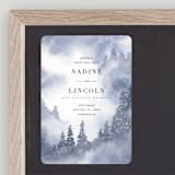 "Misty trees" - Save the Dates in Celestial by Stacey Meacham - Front