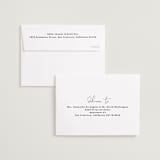 "Offbeat" - Save the Dates in Noir by Kimberly FitzSimons - FREE Recipient Addressing