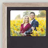 "the perfect date" - Save the Dates in Linen by Kasia Labocki - Front
