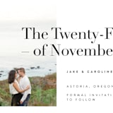 "Frankie" - Save the Dates in Ink by Karen Schipper - Detail