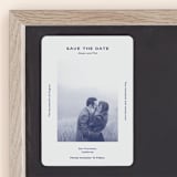 "Flyer" - Save the Dates in Navy by Jack Knoebber - Front