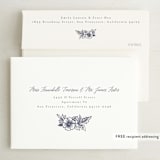 "Watercolor Floral Frame" - Save the Dates in Lavender by Katharine Watson - FREE Recipient Addressing