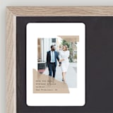 "Framed Corner" - Save the Dates in Kraft by ASQ Studio - Front