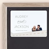 "Forever And" - Save the Dates in Black Tie by Kim Dietrich Elam - Front