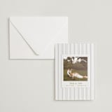 "Calia " - Letterpress Save the Date Photo Mount Cards in Avocado by Ani Somi - Card with Envelope