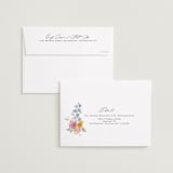 "Floral Pop" - Save the Date Photo Mount Cards in Vibrance Press by Itsy Belle Studio - FREE Recipient Addressing