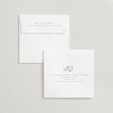 "Sweeping Meadow" - Save the Date Photo Mount Cards in Wisteria by Everett Paper Goods - FREE Recipient Addressing
