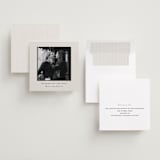 "Casual Photo" - Save the Date Photo Mount Cards in Cream by Cindy Reynolds - Assembled