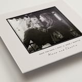 "Casual Photo" - Save the Date Photo Mount Cards in Cream by Cindy Reynolds - Premium Photo Paper Mounted on Card