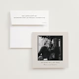 "Casual Photo" - Save the Date Photo Mount Cards in Cream by Cindy Reynolds - Card with Envelope