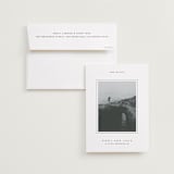 "Breathe love" - Save the Date Photo Mount Cards in Wave by Yuliya Evseeva - Card with Envelope
