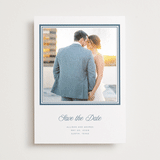 "Lauren" - Save the Date Photo Mount Cards in Winterberry by Blustery August - Front