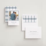 "Lauren" - Save the Date Photo Mount Cards in Winterberry by Blustery August - Assembled