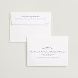 "Summer Story" - Save the Date Photo Mount Cards in Capri by Wildfield Paper Co - FREE Recipient Addressing